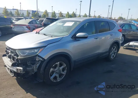 2017 Honda Cr-V Ex-L/Ex-L Navi from USA, damaged, VIN 7FARW1H81HE004873